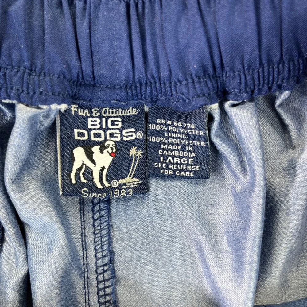 Big Dogs cargo‎ Beer Bottle board shorts Men L Swim Trunks Tropical Print party